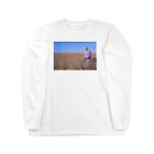 VintageのMERRILL OVESON IN A FIELD, CIRCA 1975 Long Sleeve T-Shirt