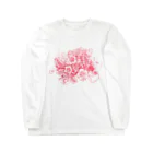 AURA_HYSTERICAのHibiscus_Growth ロングスリーブTシャツ