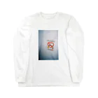 坂井花のトイレ内禁煙 Long Sleeve T-Shirt