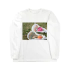 ふっかふっかひゅーんのよしよしくん Long Sleeve T-Shirt