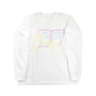 Ushi-HaruのNO BOOK NO LIFE Long Sleeve T-Shirt