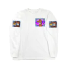 MedicalKUNのかぶりものシリーズ★馬『将来が見えない…』 Long Sleeve T-Shirt