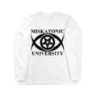 AURA_HYSTERICAのMISKATONIC UNIVERSITY ロングスリーブTシャツ