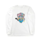 あじさいロコモンのてれてるロコモン Long Sleeve T-Shirt