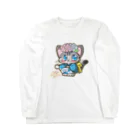 あじさいロコモンのゆかたのロコモン Long Sleeve T-Shirt