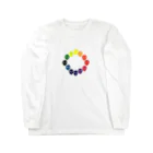 シシカバぐっずのカラフルドクロ Long Sleeve T-Shirt