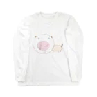 Chapy and TaaaboのCow girl Long Sleeve T-Shirt