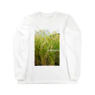 hana-jewelleryの刈り入れまでもうすぐ Long Sleeve T-Shirt