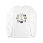 nemunoki paper itemの未来で出逢う猫 Long Sleeve T-Shirt