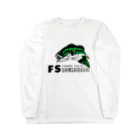 フィッシングサロン心斎橋ONLINEのFSSジャンピングバス ロングスリーブTシャツ