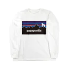 秘密結社ラビットシャドー団のPAPAGORILLA Long Sleeve T-Shirt