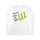 フォーヴァのMy name starts with letter W Long Sleeve T-Shirt