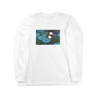 Art Baseの クロード・モネ / 睡蓮 / 1897/ Claude Monet / Water Lilly ロングスリーブTシャツ