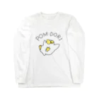 オリエンタルかたつむりのPOM・DORI 影なし ロングスリーブTシャツ