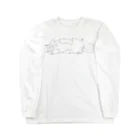 私のお猫様のねむるお猫様 Long Sleeve T-Shirt