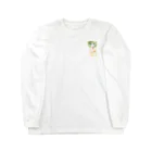 にゃんこくんがいるよ。の切り刻み Long Sleeve T-Shirt