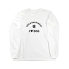 onehappinessのI LOVE DOG　ONEHAPPINESS Long Sleeve T-Shirt