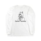 ryo6911nyaのFrench bulldog long T ロングスリーブTシャツ