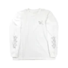 Hatena Questの鶴 Long Sleeve T-Shirt