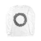 Quccoのクローバーリース Long Sleeve T-Shirt