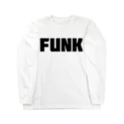 AliviostaのFunk ファンク シンプルBIGロゴ ストリートファッション Long Sleeve T-Shirt