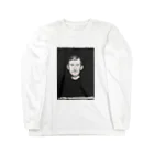 Art Baseのムンク / 1896 / Self-Portrait I / Edvard Munch Long Sleeve T-Shirt