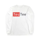 TesTee-StoreのTesTeeロゴ ロングスリーブTシャツ