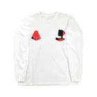 YTRの赤色 VCT Long Sleeve T-Shirt