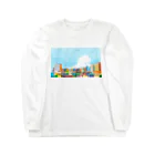 にゃーこのまち Long Sleeve T-Shirt