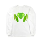 さちこの生物雑貨のカマキリ Long Sleeve T-Shirt