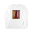 Art Baseのエゴン・シーレ / 1908 /Standing Woman / Egon Schiel ロングスリーブTシャツ