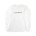 たのしりぃず。の月曜日きらい Long Sleeve T-Shirt