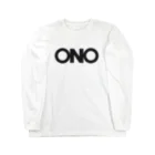 小野便利店のONO_001 ロングスリーブTシャツ