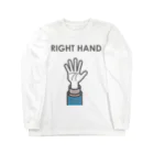 Satoshi_k28_2のRIGHT HAND ロングスリーブTシャツ