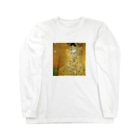 Art Baseのグスタフ・クリムト / 1907 /Portrait of Adele Bloch-Bauer I / Gustav Klimt Long Sleeve T-Shirt