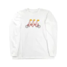 monCheriのタンデムcolor Long Sleeve T-Shirt