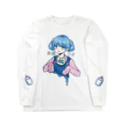 糖分過剰摂取の自称5才(みるく) Long Sleeve T-Shirt