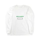 _pop__716のwrite your name here ロングスリーブTシャツ