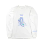 かしわのOYASUMI チルアウトガール(melon cream soda) ロングスリーブTシャツ