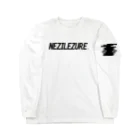 GERU GELU STOREのNEZILEZURE BLACK LOGO ロングスリーブTシャツ