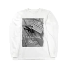 だずるの写真を使った何か店のAll You Need Is Sleep Long Sleeve T-Shirt