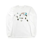 ムクのペンギン・マシュマロ Long Sleeve T-Shirt