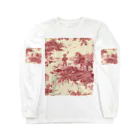 J. Jeffery Print Galleryのトワルドジュイ Toile de Jouy Long Sleeve T-Shirt