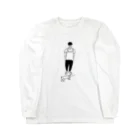 AliviostaのMove ヒトとネコ イラスト Long Sleeve T-Shirt