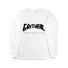 GRITWEAL ≒ LOCALのThrash L/S Tシャツ ホワイト ロングスリーブTシャツ