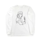 Aliviostaのジミヘン イラスト Long Sleeve T-Shirt