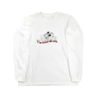 LAMEY_DESIGNのI'm fond of you ロングスリーブTシャツ