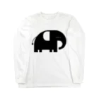 オ ザ むのANIMALシリーズ　ぞう Long Sleeve T-Shirt