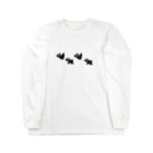 ウホホイ・ホイホーホのかわいいカラス Long Sleeve T-Shirt