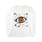 ✧̣̥̇心のナカに針をおとシて✧̣̥̇のわたしをみて【縁取りver.】 Long Sleeve T-Shirt